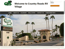 Tablet Screenshot of countryroadsyuma.com